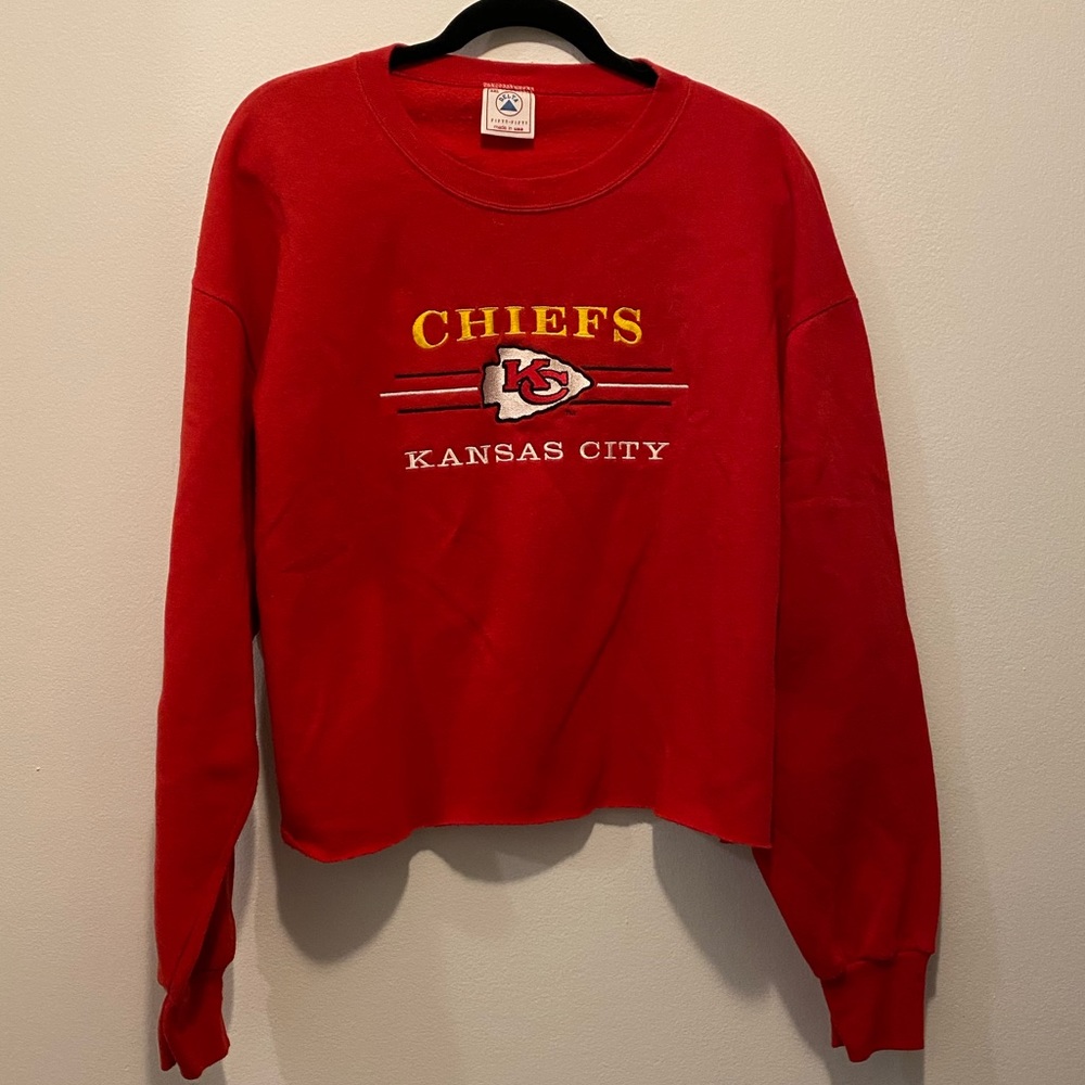Kansas City Chiefs Cropped Sweatshirt